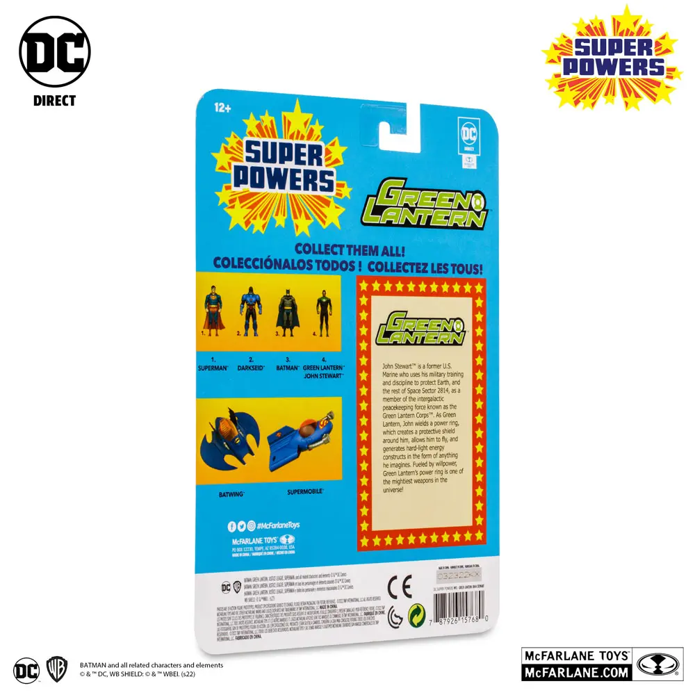 DC Direct Super Powers Actionfigur Green Lantern John Stewart 13 cm termékfotó