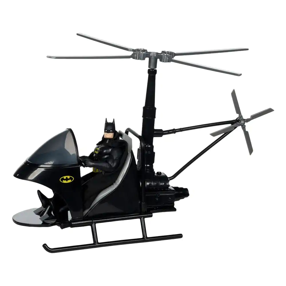 DC Direct Super Powers Actionfiguren 3er Pack Batman (Black Suit), The Whirly &amp; The Batwing (Black) (Gold Label) (SDCC) 13 cm Produktfoto