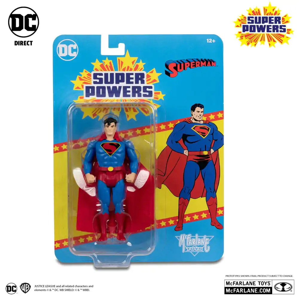 DC Direct Super Powers Actionfigur Superman (Fleischer Variant) 13 cm termékfotó