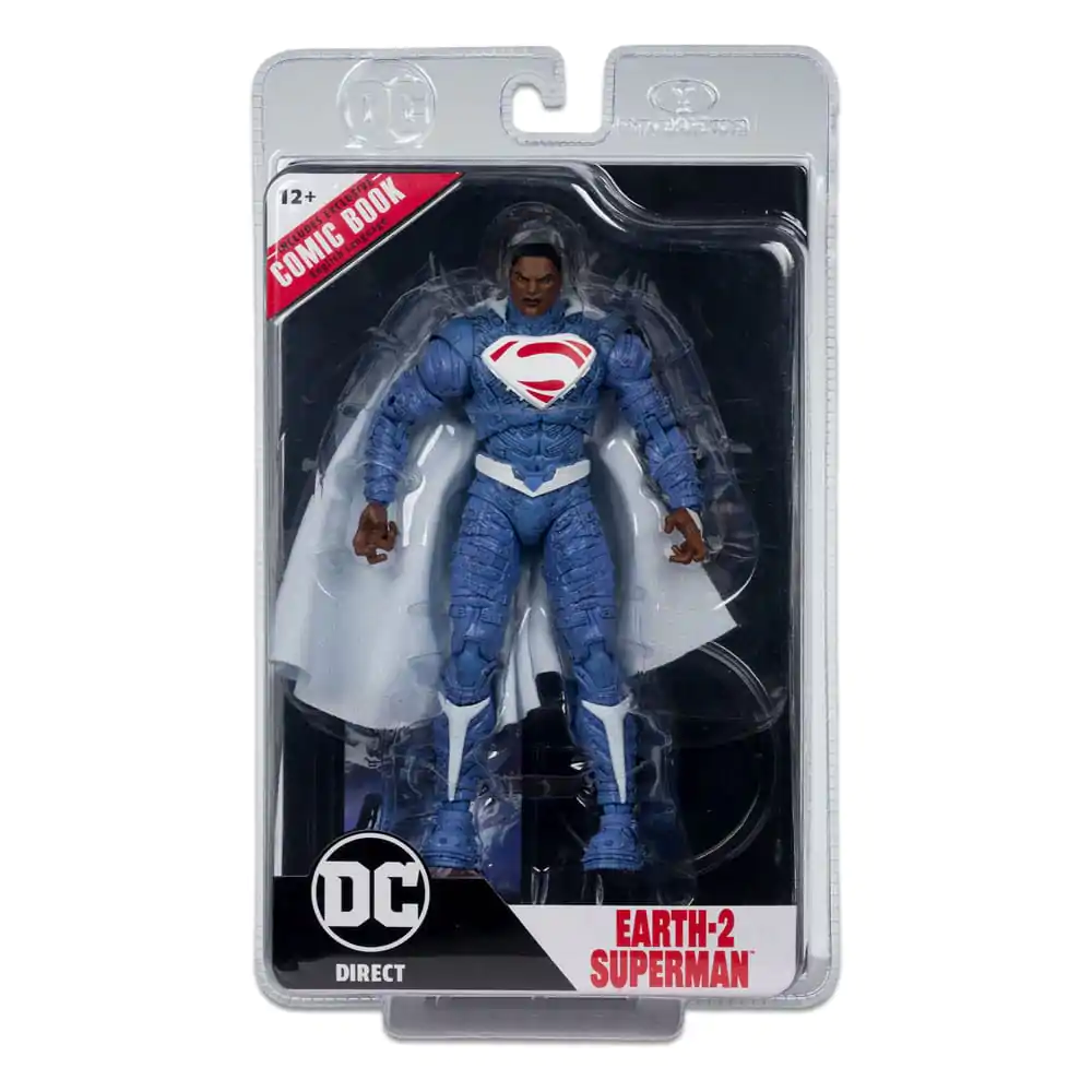 DC Direct Actionfigur &amp; Comic Superman Wave 5 Earth-2 Superman (Ghosts of Krypton) 18 cm Produktfoto