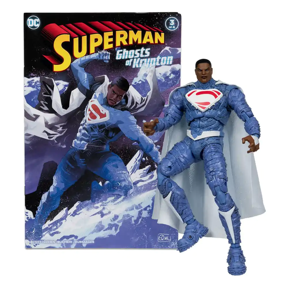DC Direct Actionfigur &amp; Comic Superman Wave 5 Earth-2 Superman (Ghosts of Krypton) 18 cm Produktfoto