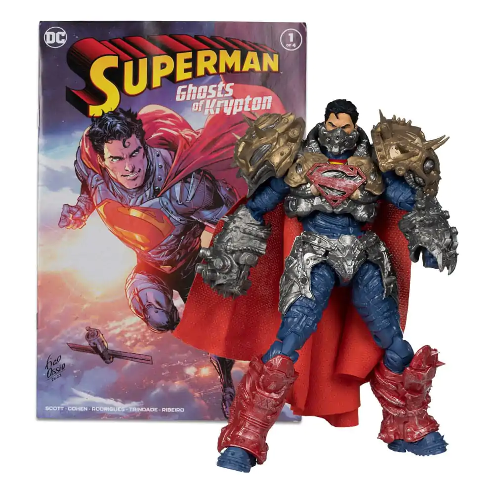 DC Direct Actionfigur & Comic Superman Wave 5 Superman (Ghosts of Krypton) 18 cm Produktfoto