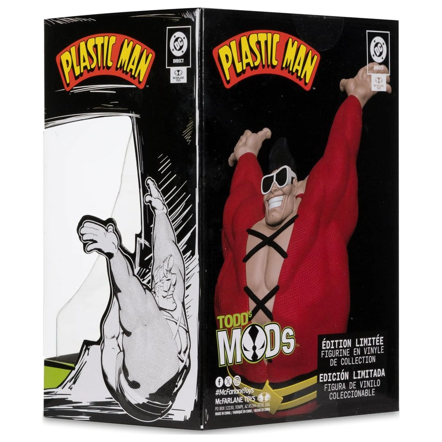 DC Direct Todd's Mods Vinyl Figur Plastic Man 10 cm (Limited Edition) Produktfoto