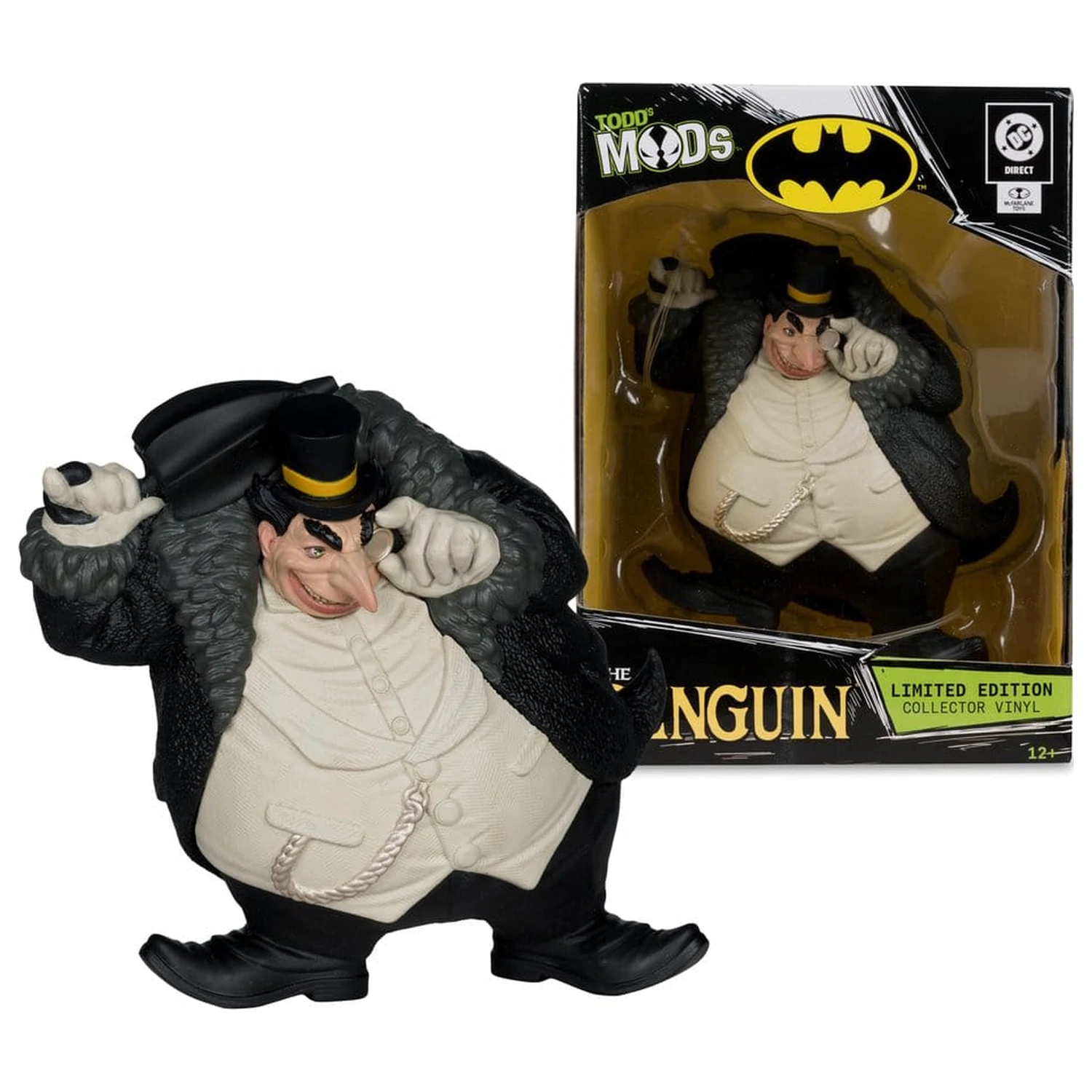 DC Direct Todd's Mods Vinyl Figur The Penguin 9 cm (Limited Edition) Produktfoto