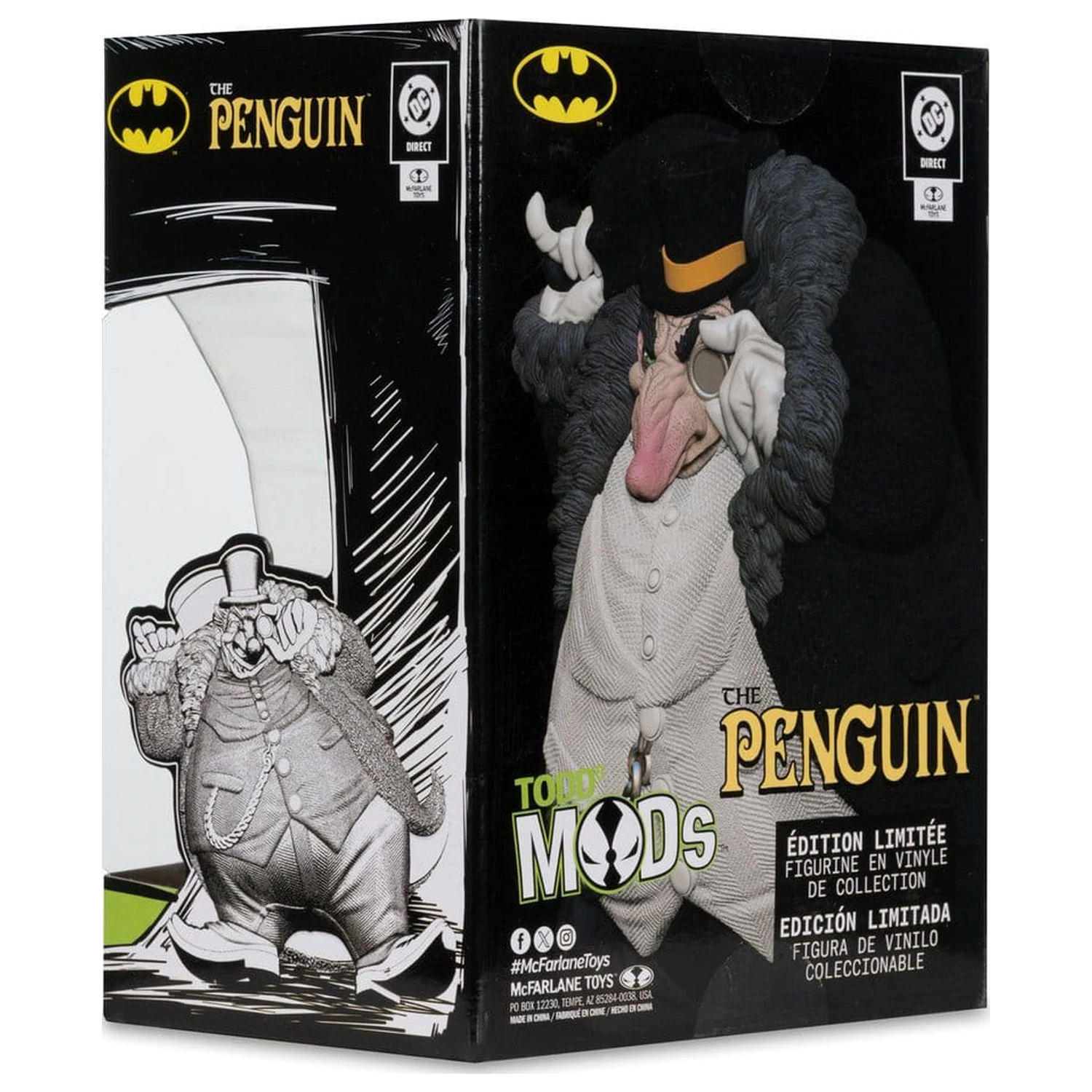 DC Direct Todd's Mods Vinyl Figur The Penguin 9 cm (Limited Edition) Produktfoto