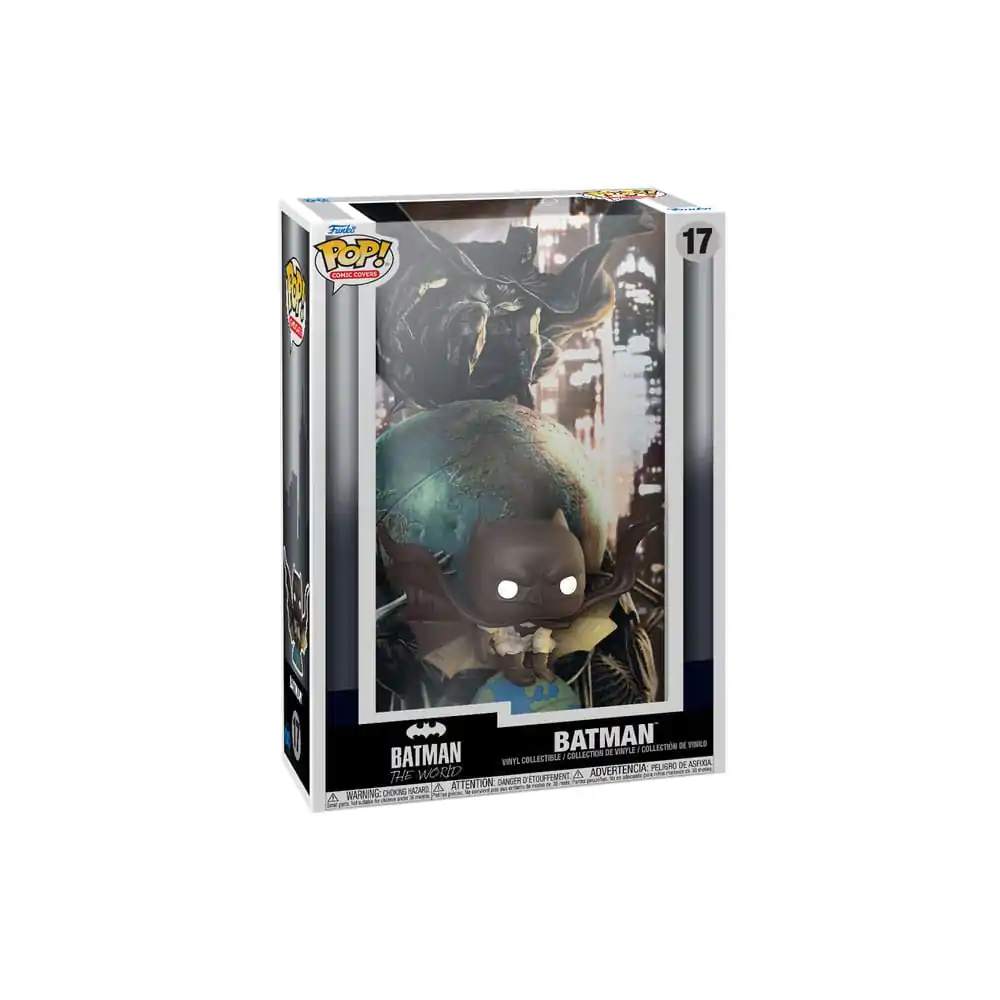 DC Funko POP! Comic Cover Vinyl Figur Batman The World 9 cm termékfotó