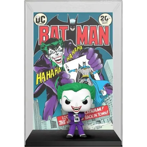 DC POP! Comic Cover Vinyl Figur Joker- Back in Town 9 cm termékfotó