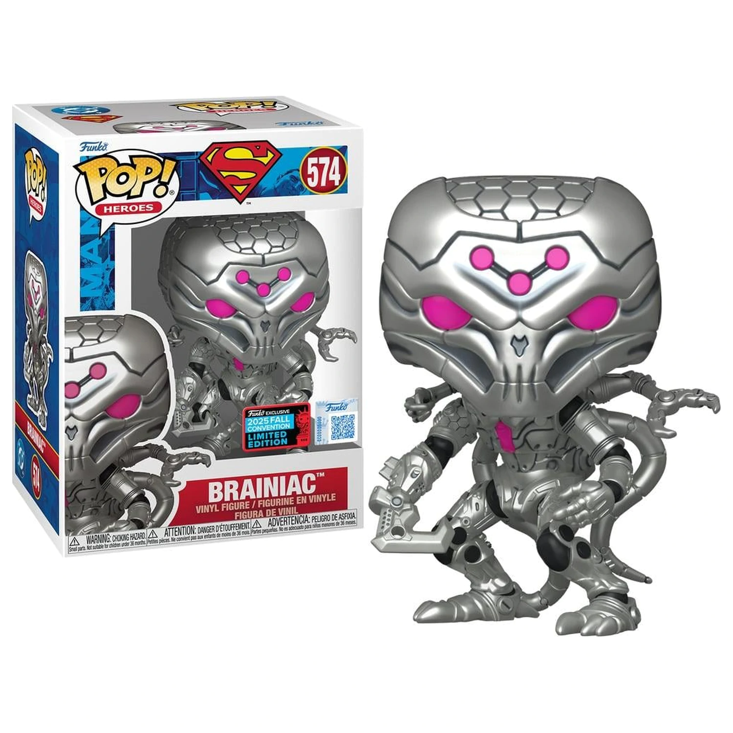 DC Funko POP Figur Brainiac (Metallic) Produktfoto
