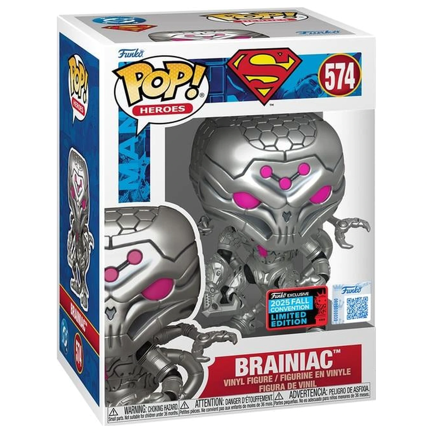 DC Funko POP Figur Brainiac (Metallic) Produktfoto