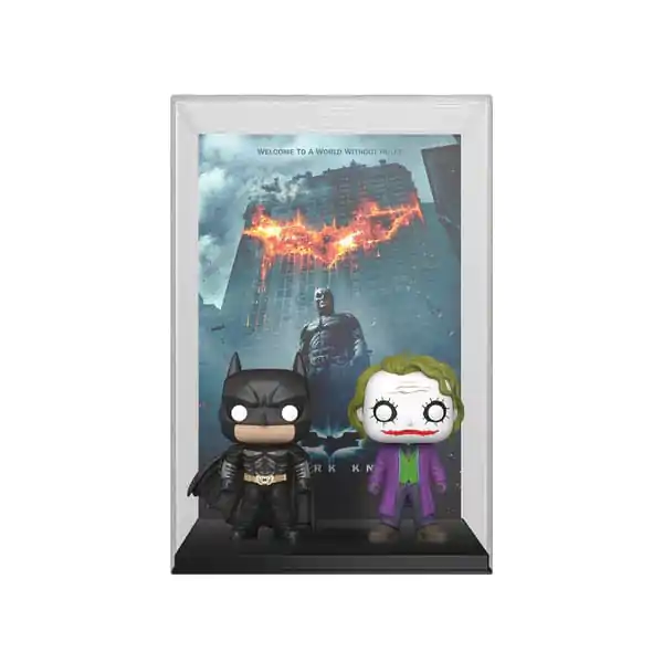 DC POP! Movie Poster & Figur The Dark Knight 9 cm termékfotó