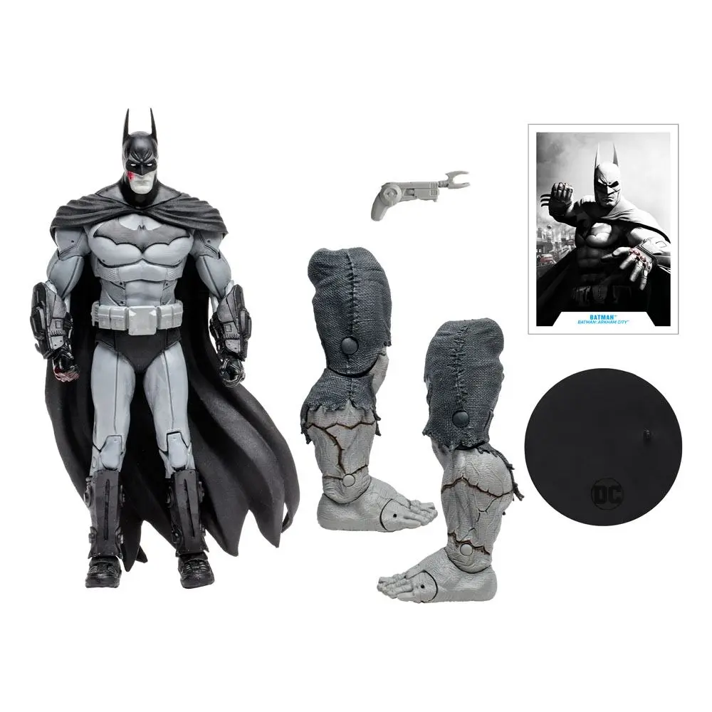 DC Gaming Build A Actionfigur Batman Gold Label (Batman: Arkham City) 18 cm Produktfoto