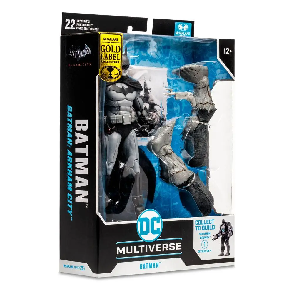 DC Gaming Build A Actionfigur Batman Gold Label (Batman: Arkham City) 18 cm Produktfoto