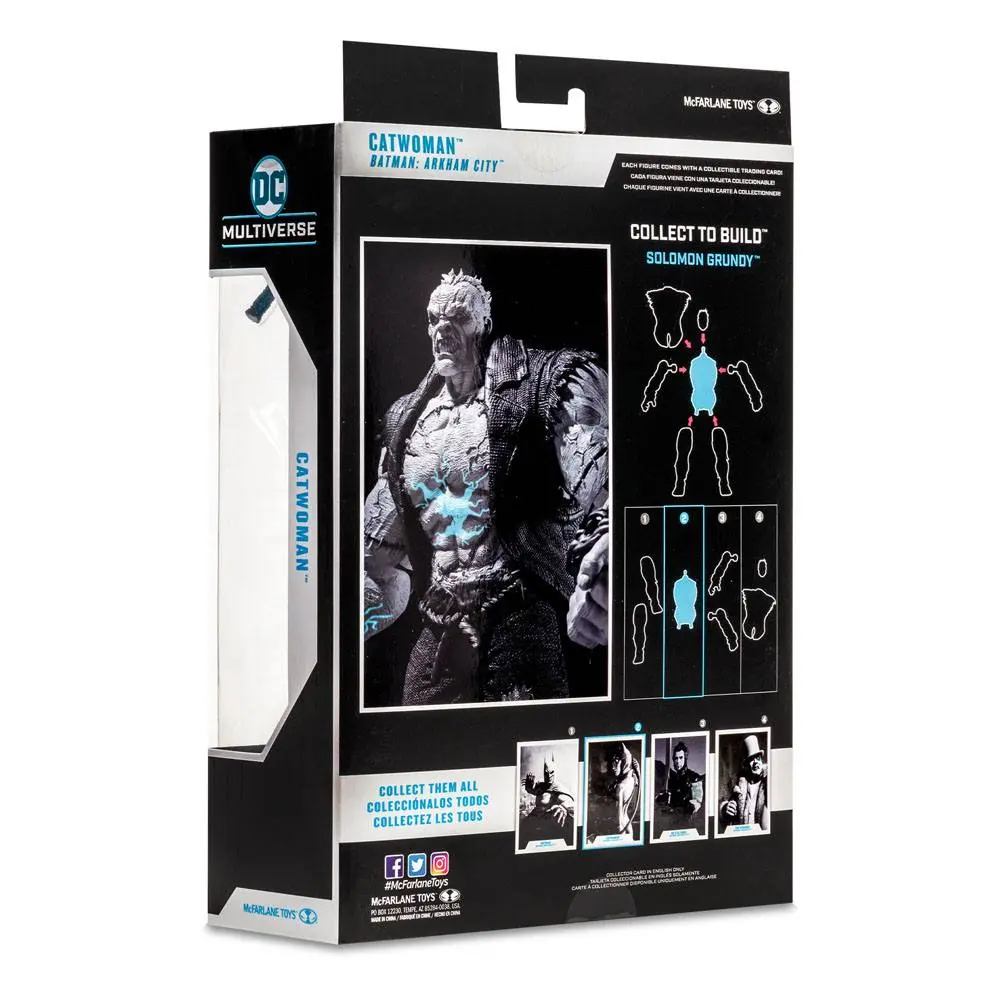 DC Gaming Build A Actionfigur Catwoman Gold Label (Batman: Arkham City) 18 cm Produktfoto