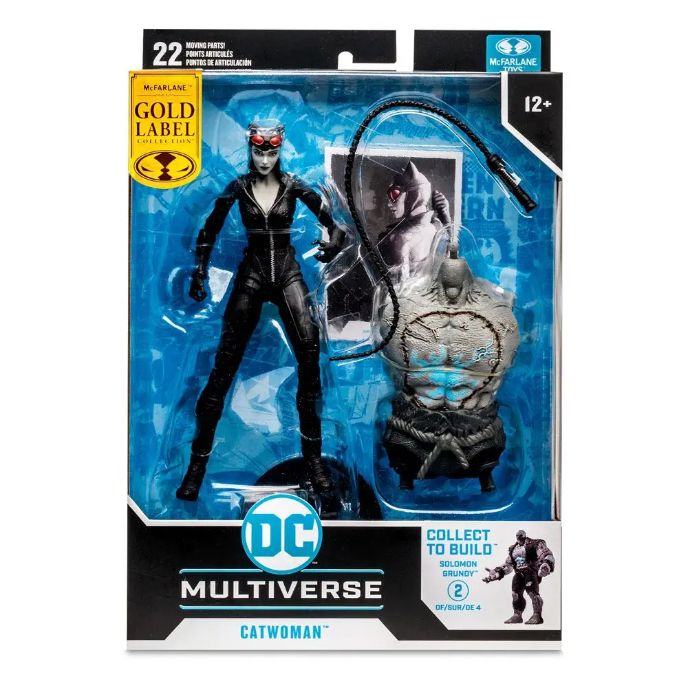 DC Gaming Build A Actionfigur Catwoman Gold Label (Batman: Arkham City) 18 cm Produktfoto