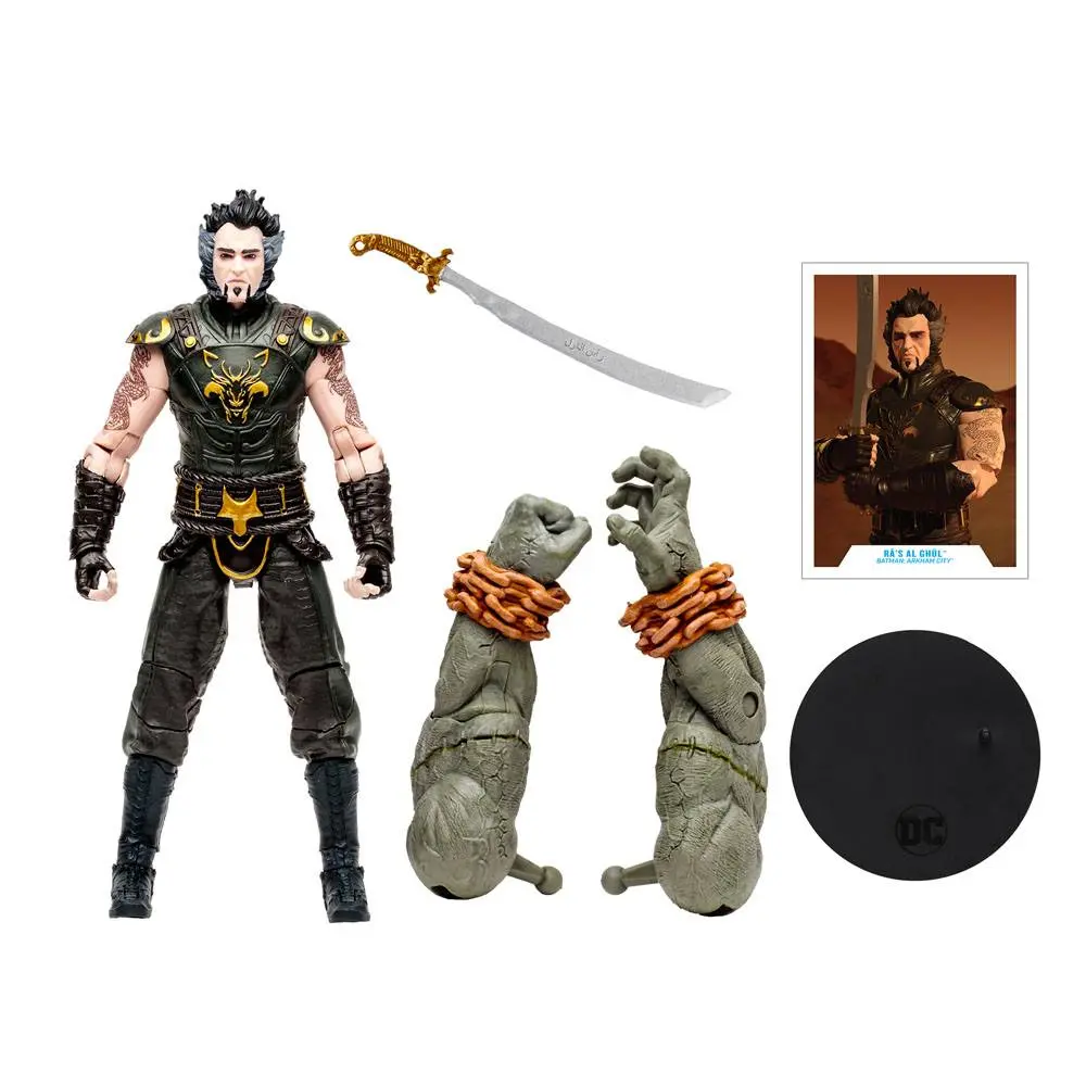 DC Gaming Build A Action Figur Ra's Al Ghul (Arkham City) 18 cm Produktfoto