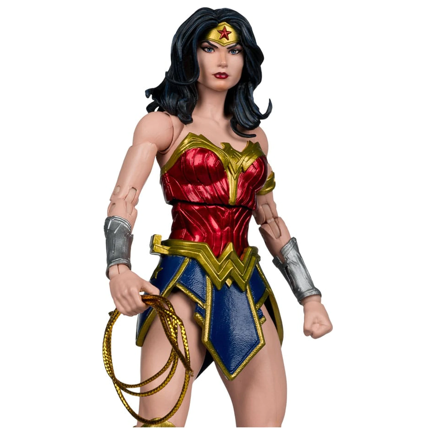 DC Justice League Monsterverse DC Multiverse Action-Figuren 2er-Pack Wonder Woman Vs. Atomic Blast Godzilla 18 cm Produktfoto