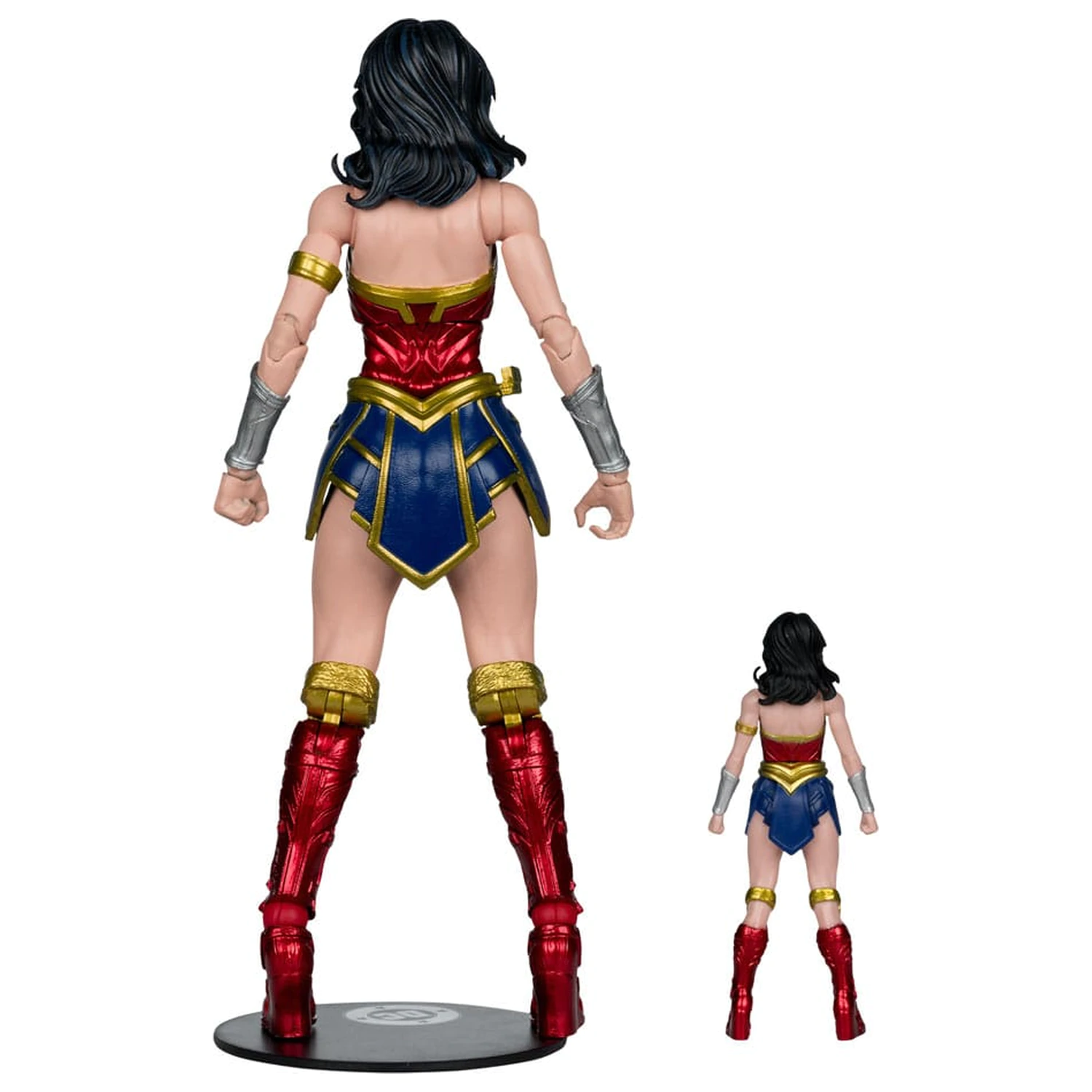 DC Justice League Monsterverse DC Multiverse Action-Figuren 2er-Pack Wonder Woman Vs. Atomic Blast Godzilla 18 cm Produktfoto