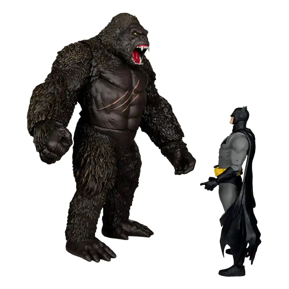 DC Justice League Monsterverse DC Multiverse Actionfiguren 2er-Pack Batman & Kong 29 cm Produktfoto