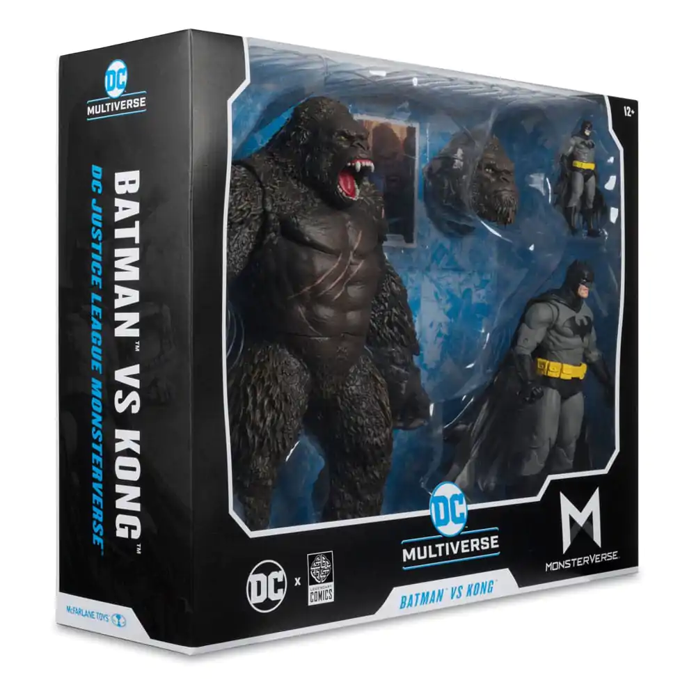 DC Justice League Monsterverse DC Multiverse Actionfiguren 2er-Pack Batman & Kong 29 cm Produktfoto