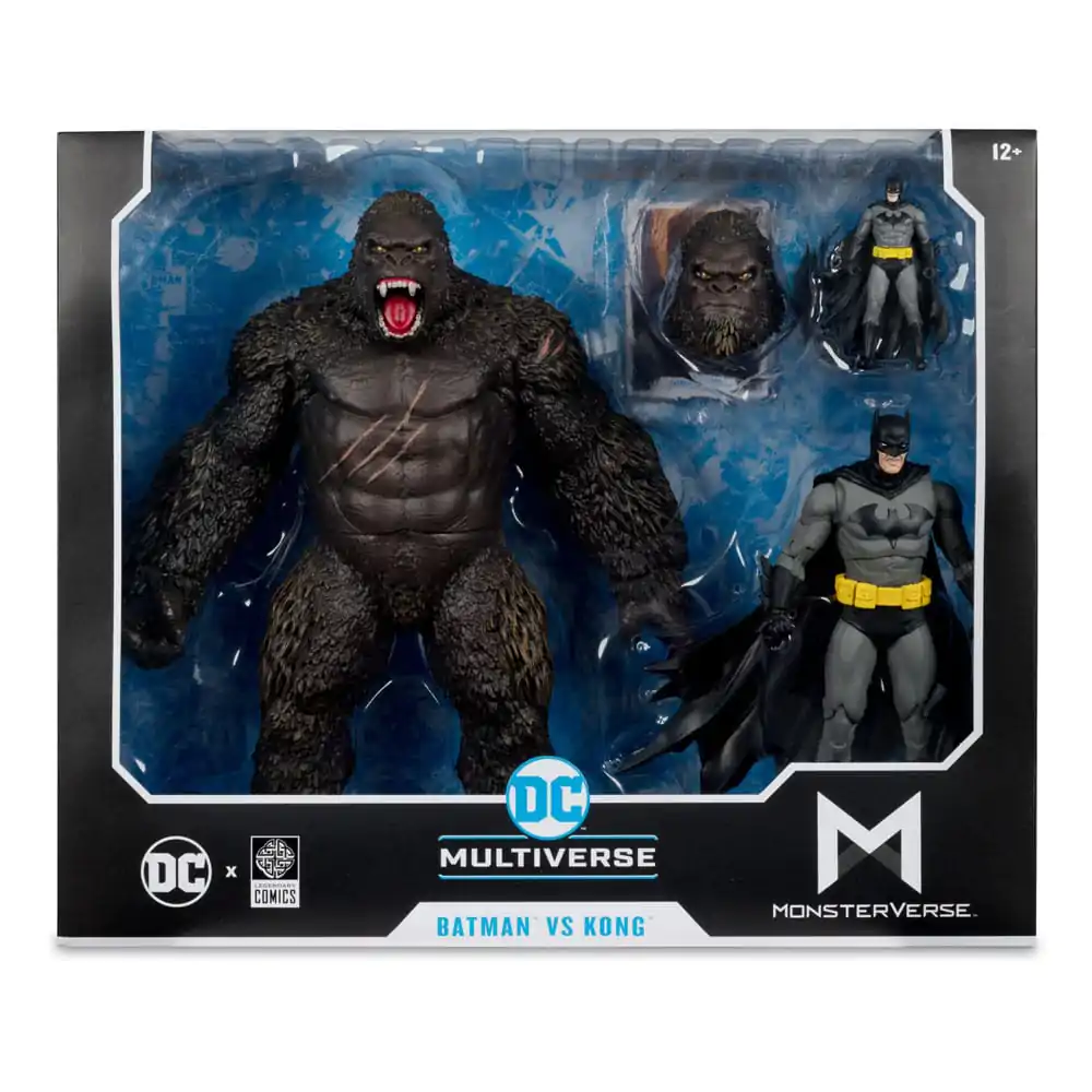 DC Justice League Monsterverse DC Multiverse Actionfiguren 2er-Pack Batman & Kong 29 cm Produktfoto