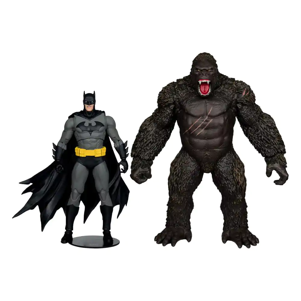 DC Justice League Monsterverse DC Multiverse Actionfiguren 2er-Pack Batman & Kong 29 cm Produktfoto