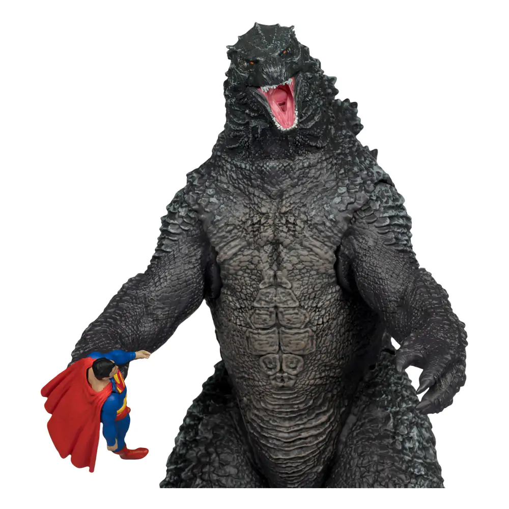 DC Justice League Monsterverse DC Multiverse Actionfiguren 2er-Pack Superman Vs. Godzilla 30 cm Produktfoto