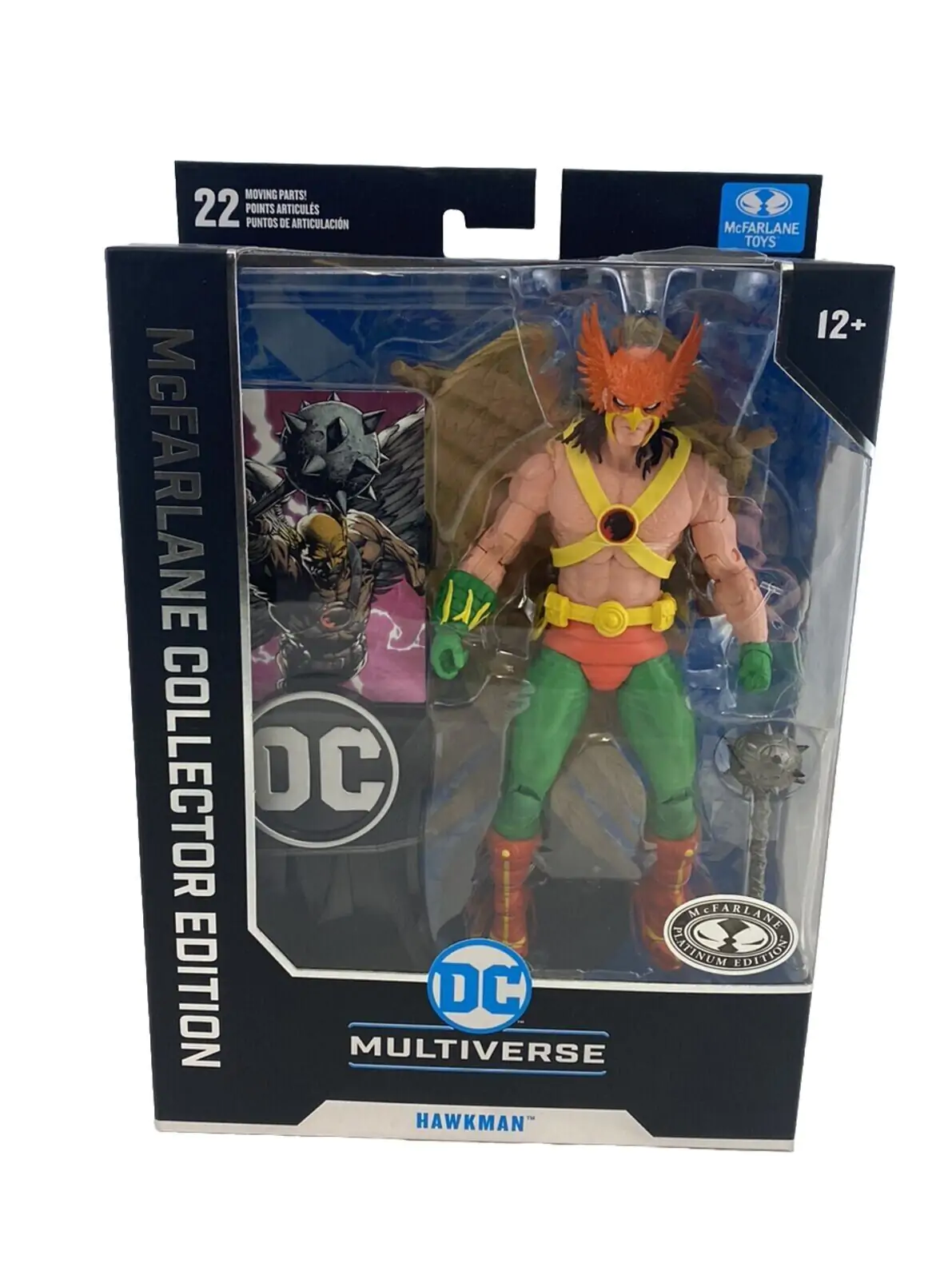 DC McFarlane Collector Edition Actionfigur Hawkman (Zero Hour) Platinum Edition 18 cm Produktfoto