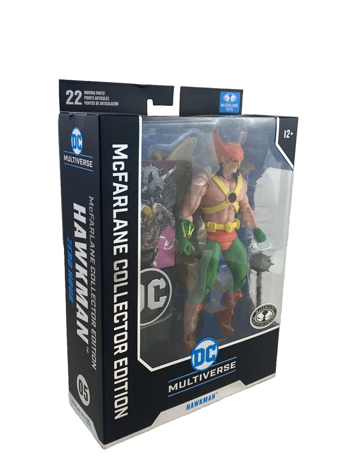 DC McFarlane Collector Edition Actionfigur Hawkman (Zero Hour) Platinum Edition 18 cm Produktfoto