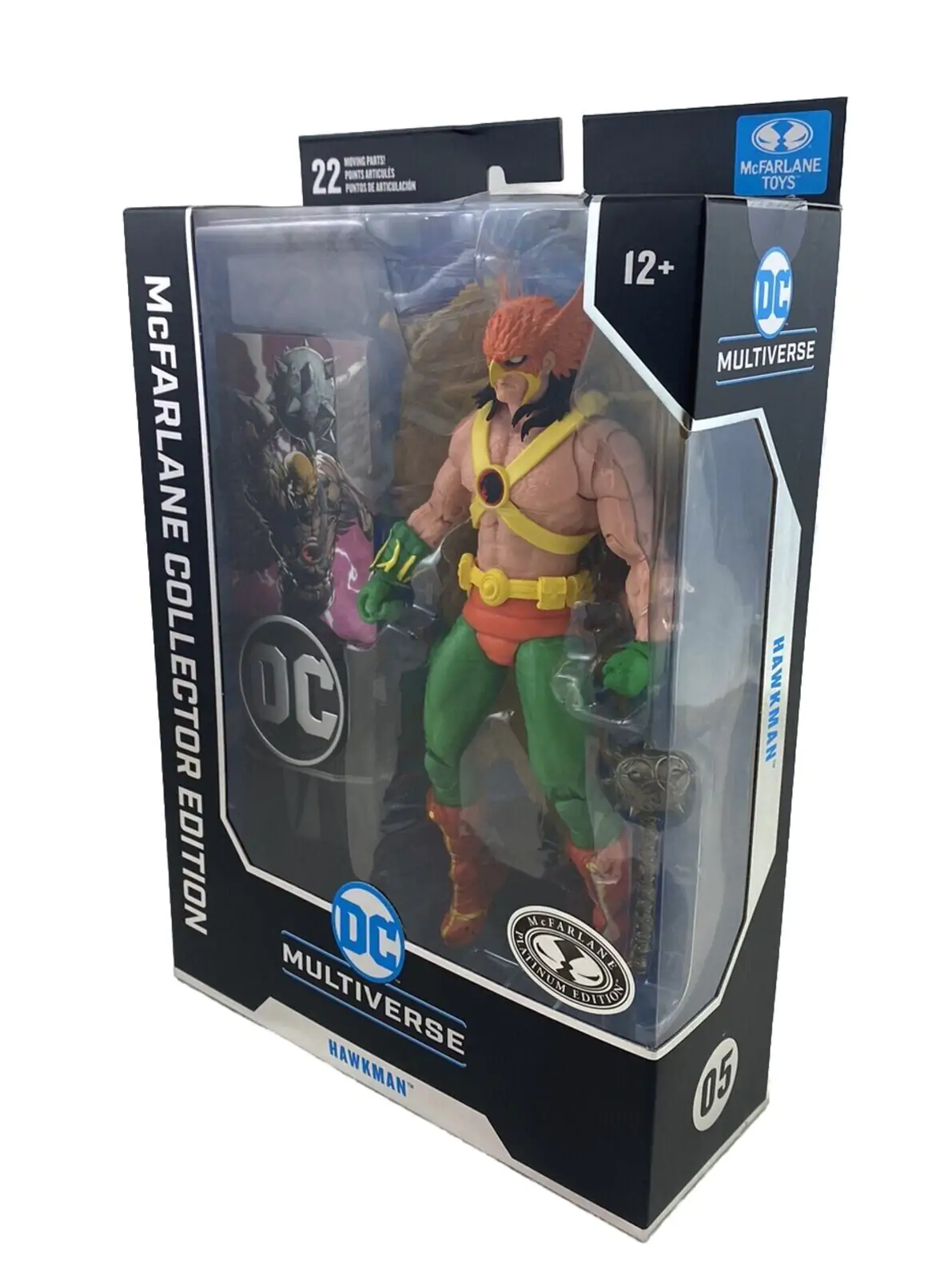 DC McFarlane Collector Edition Actionfigur Hawkman (Zero Hour) Platinum Edition 18 cm Produktfoto