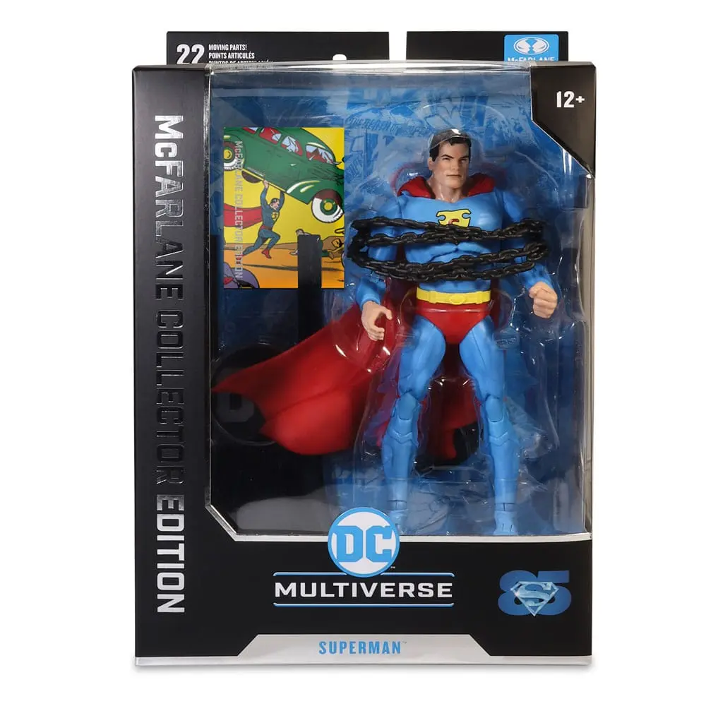 DC McFarlane Collector Edition Actionfigur Superman (Action Comics #1) 18 cm Produktfoto