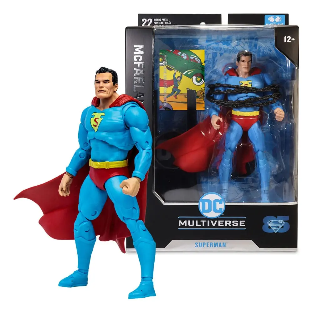 DC McFarlane Collector Edition Actionfigur Superman (Action Comics #1) 18 cm Produktfoto