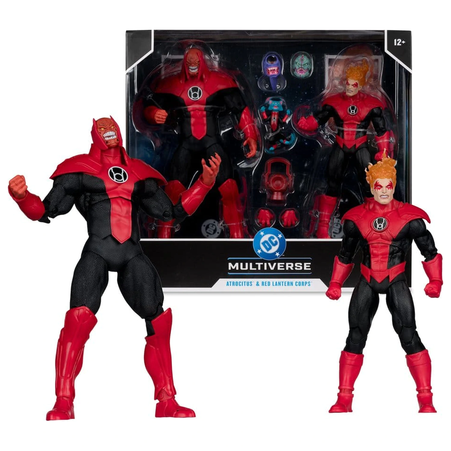 DC Multiverse Actionfiguren 2er-Pack Atrocitus and Red Lantern Corps (Green Lantern) 18 cm Produktfoto