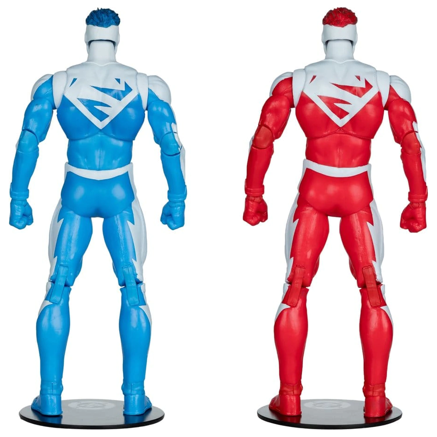 DC Multiverse Actionfiguren 2er-Pack Superman Blue vs. Superman Red (Gold Label) 18 cm Produktfoto