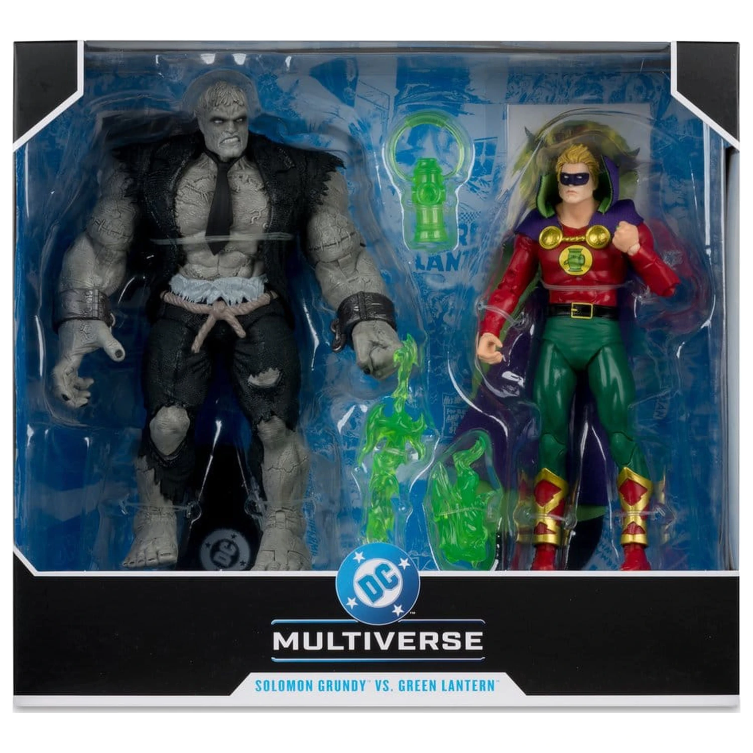 DC Multiverse Action Figuren 2er-Pack Solomon Grundy vs Green Lantern Produktfoto
