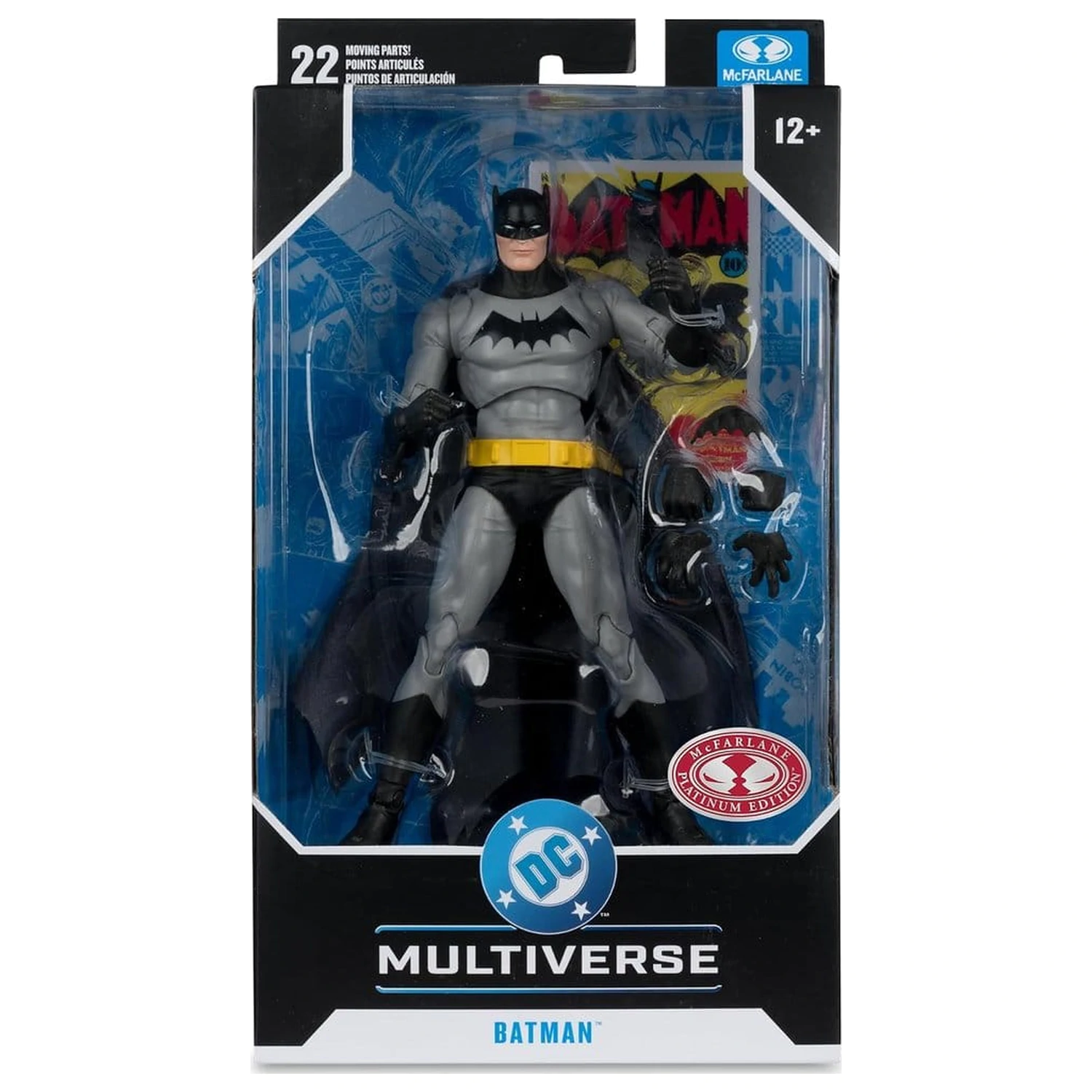 DC Multiverse Action-Figur Batman (Batman #1) 18 cm (Platinum Edition) Produktfoto