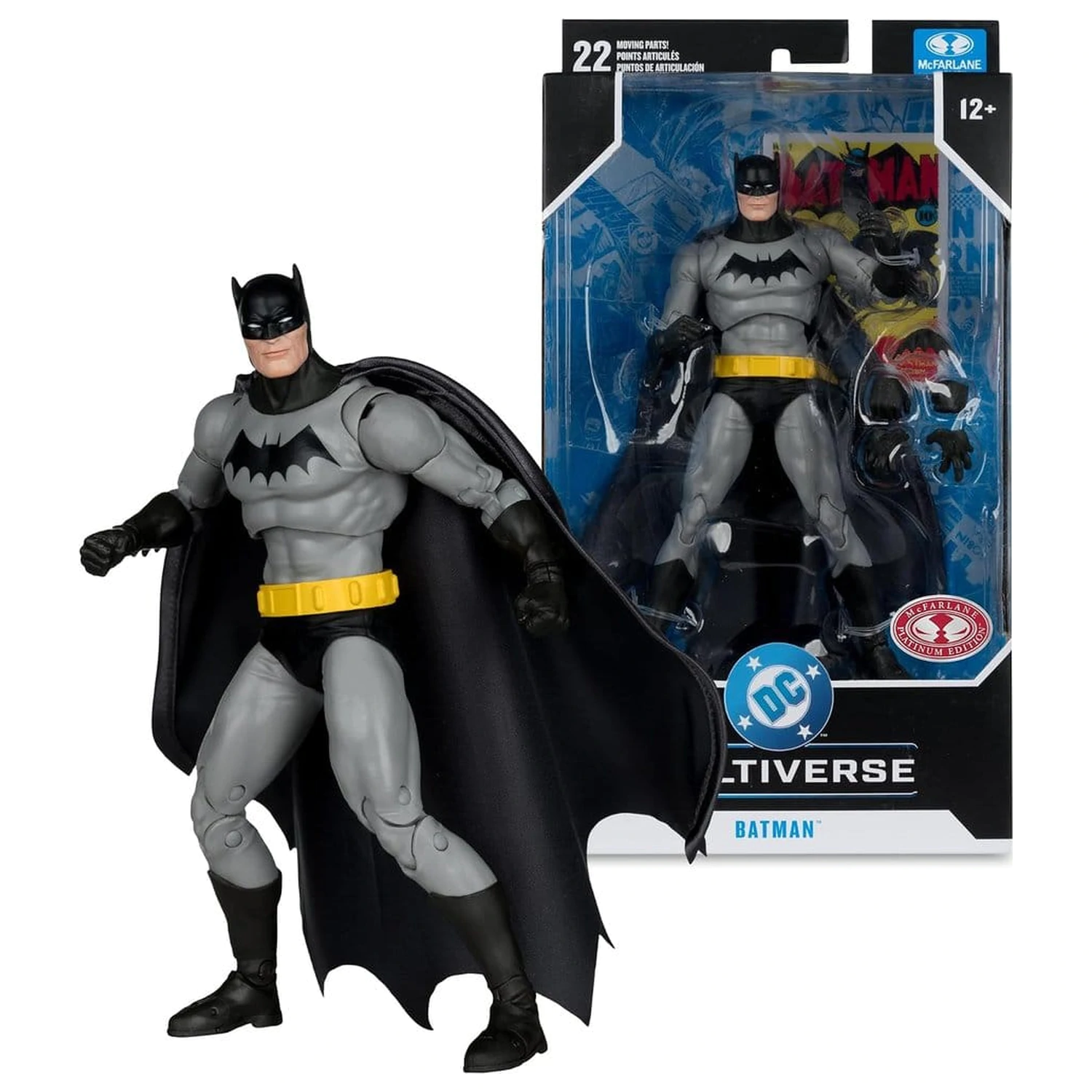 DC Multiverse Action-Figur Batman (Batman #1) 18 cm (Platinum Edition) Produktfoto
