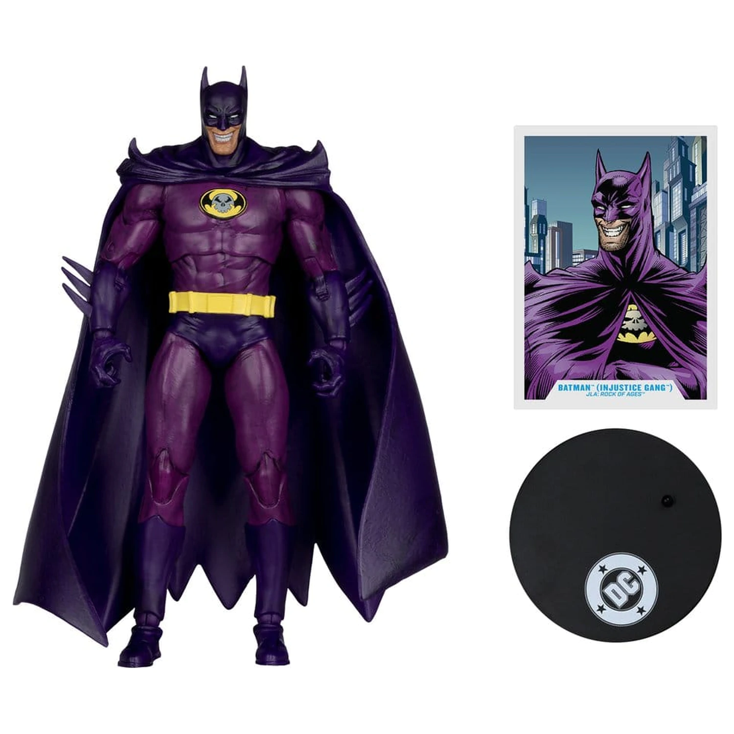 DC Multiverse Actionfigur Batman (Injustice Gang) (JLA: Rock of Ages) (Red Platinum Edtion) 18 cm Produktfoto