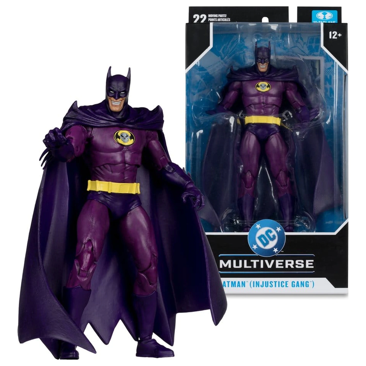 DC Multiverse Actionfigur Batman (Injustice Gang) (JLA: Rock of Ages) (Red Platinum Edtion) 18 cm Produktfoto