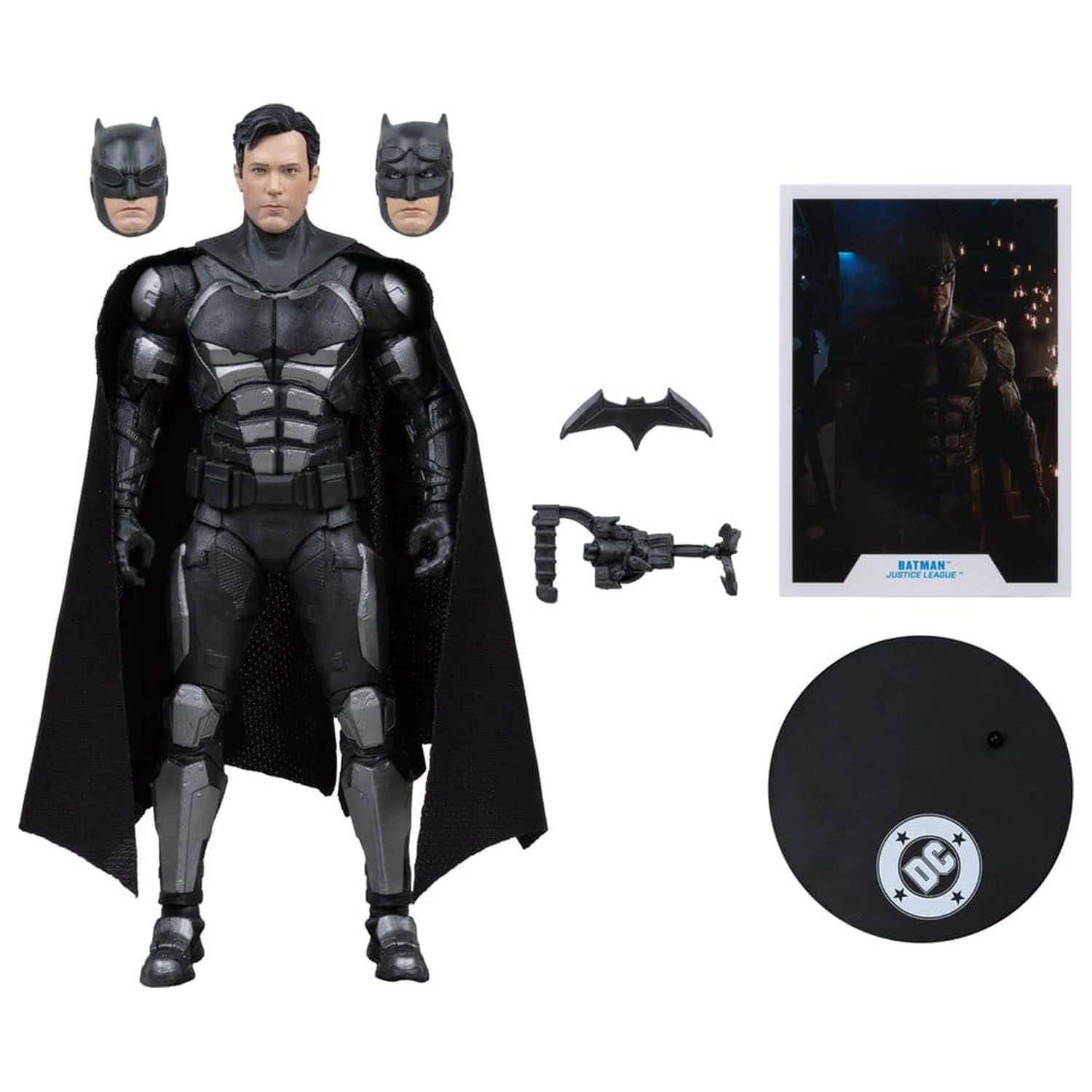 DC Multiverse Actionfigur Batman (Justice League) (Gold Label) 18 cm Produktfoto