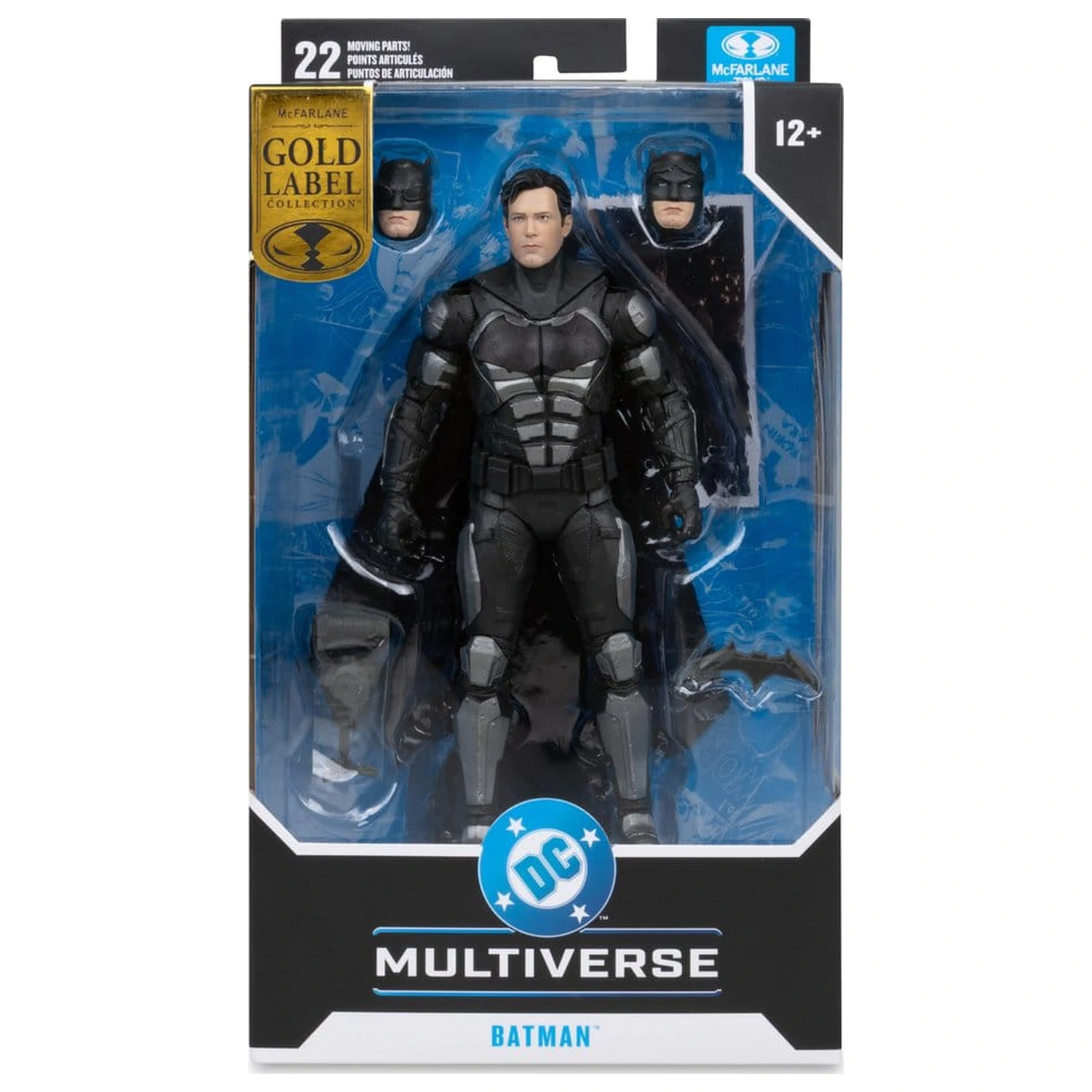 DC Multiverse Actionfigur Batman (Justice League) (Gold Label) 18 cm Produktfoto
