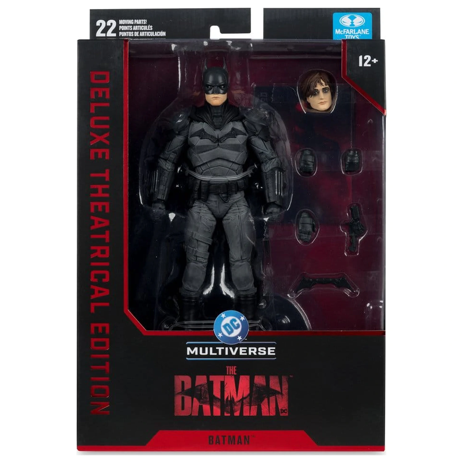 DC Multiverse Actionfigur Batman (The Batman) Deluxe Theatrical Edition 18 cm Produktfoto