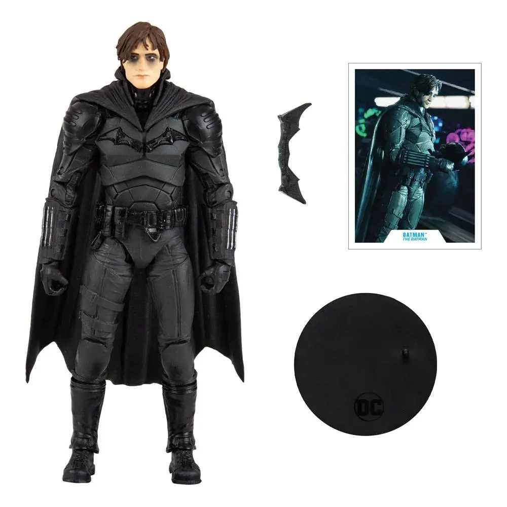 DC Multiverse Actionfigur Batman Unmasked (The Batman) 18 cm Produktfoto