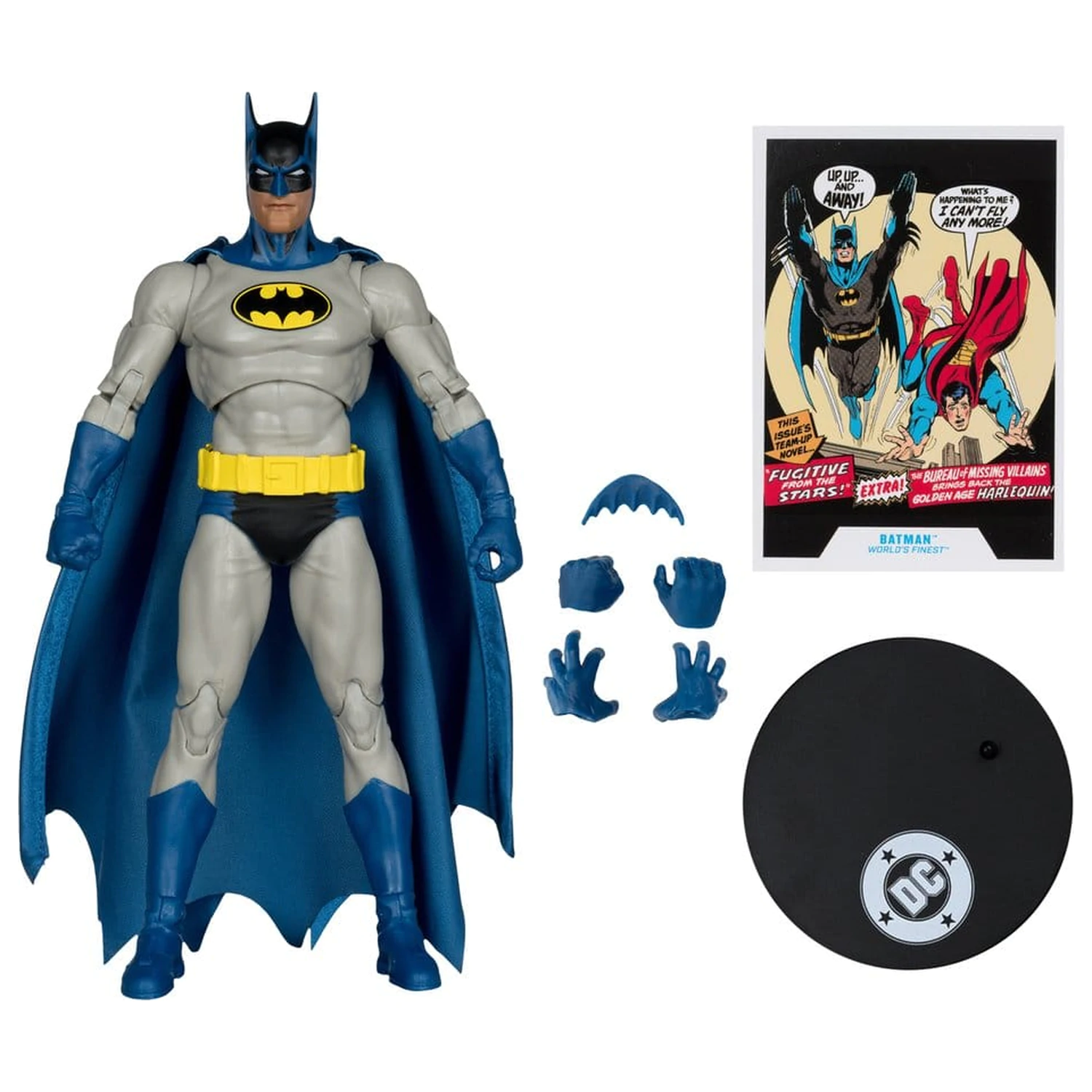 DC Multiverse Actionfigur Batman (World's Finest) 19 cm Produktfoto