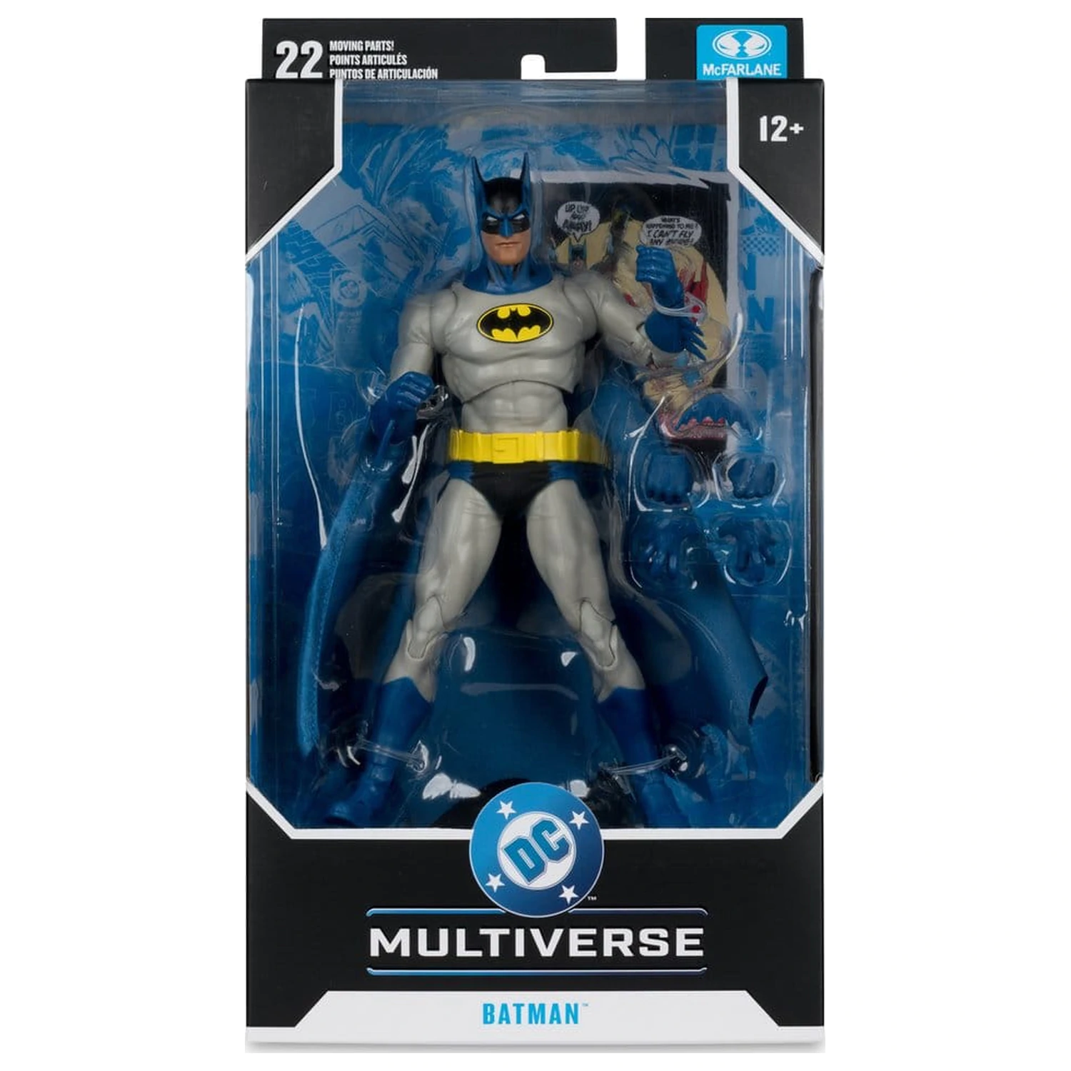 DC Multiverse Actionfigur Batman (World's Finest) 19 cm Produktfoto