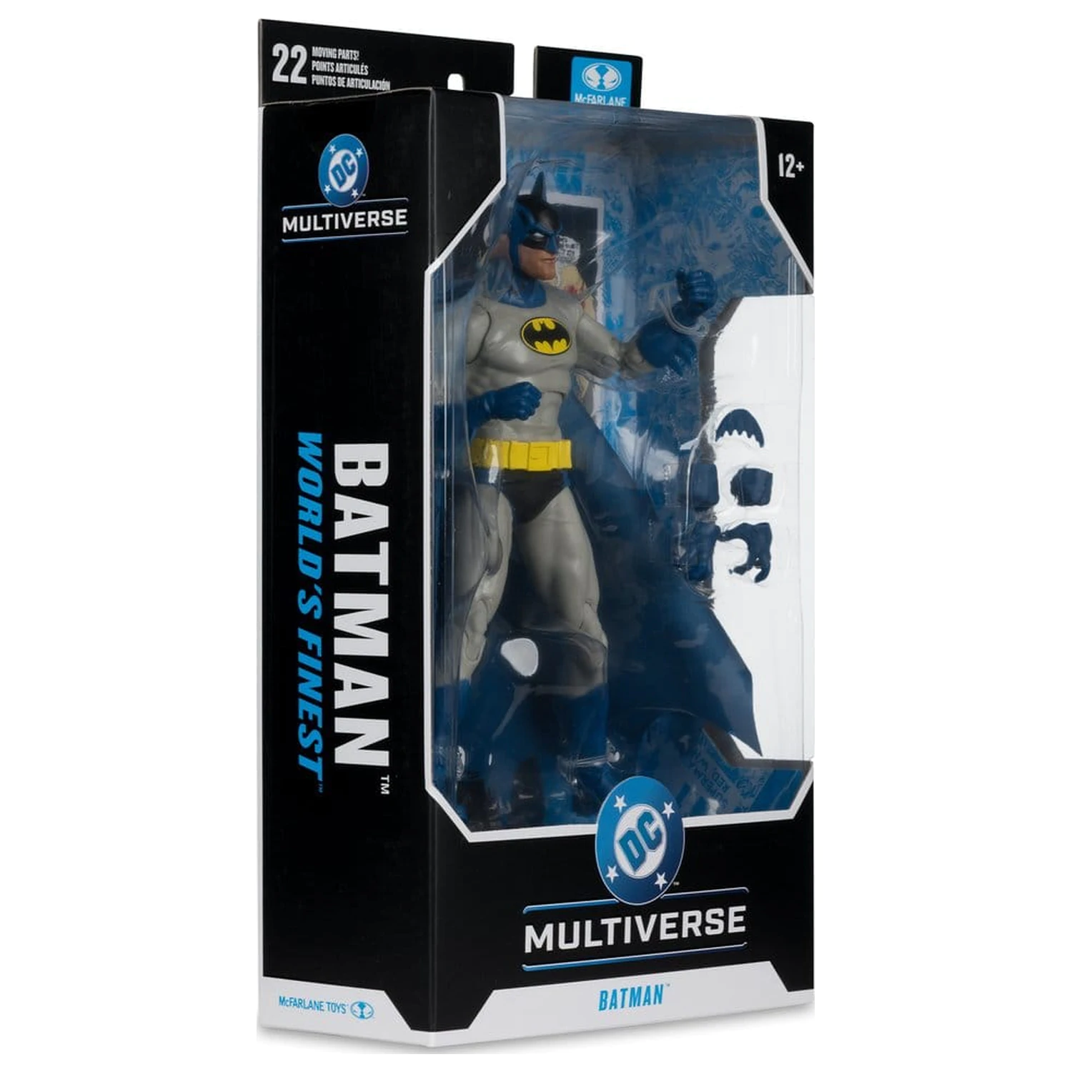 DC Multiverse Actionfigur Batman (World's Finest) 19 cm Produktfoto