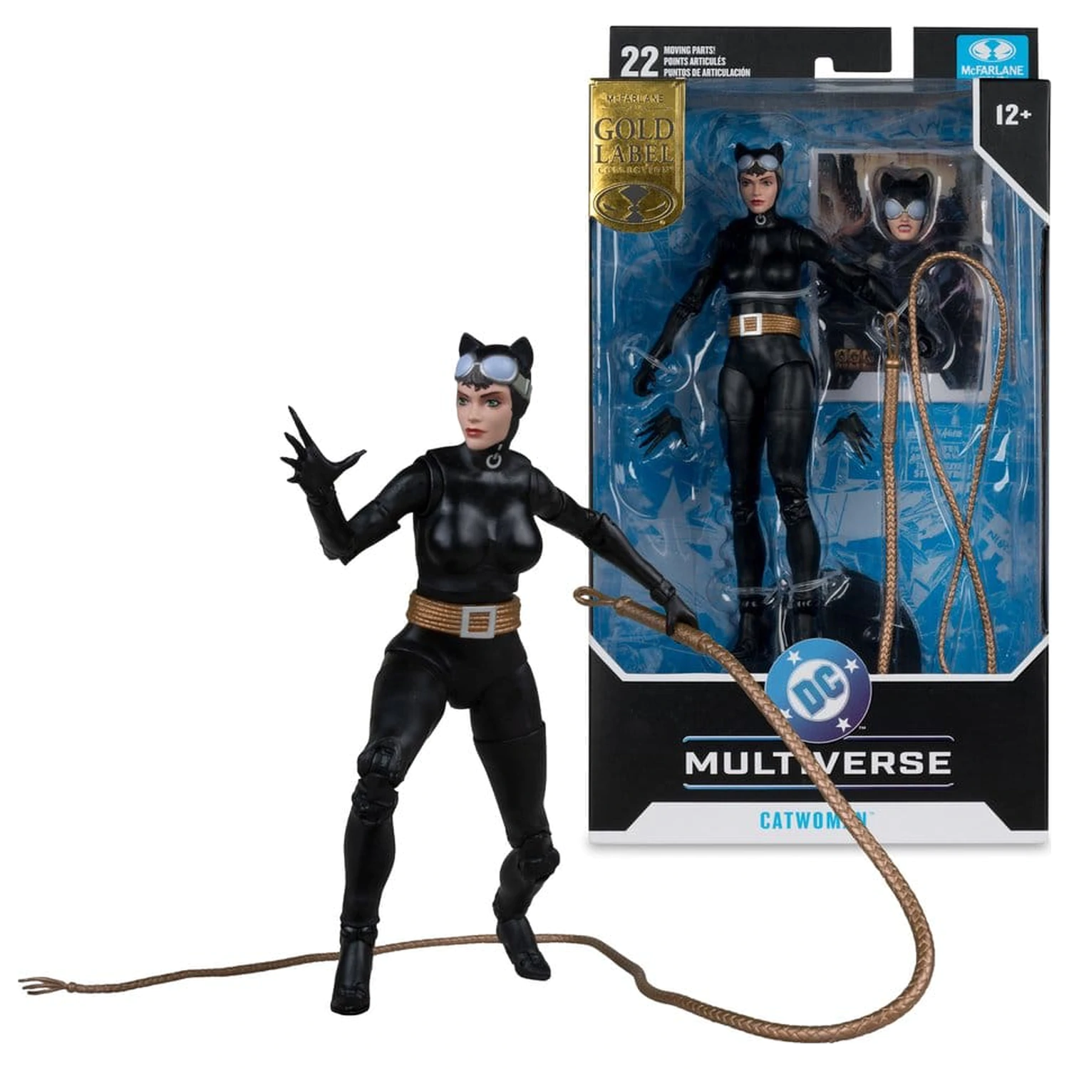 DC Multiverse Action Figur Catwoman (Batman: Hush) (Gold Label) 17 cm Produktfoto