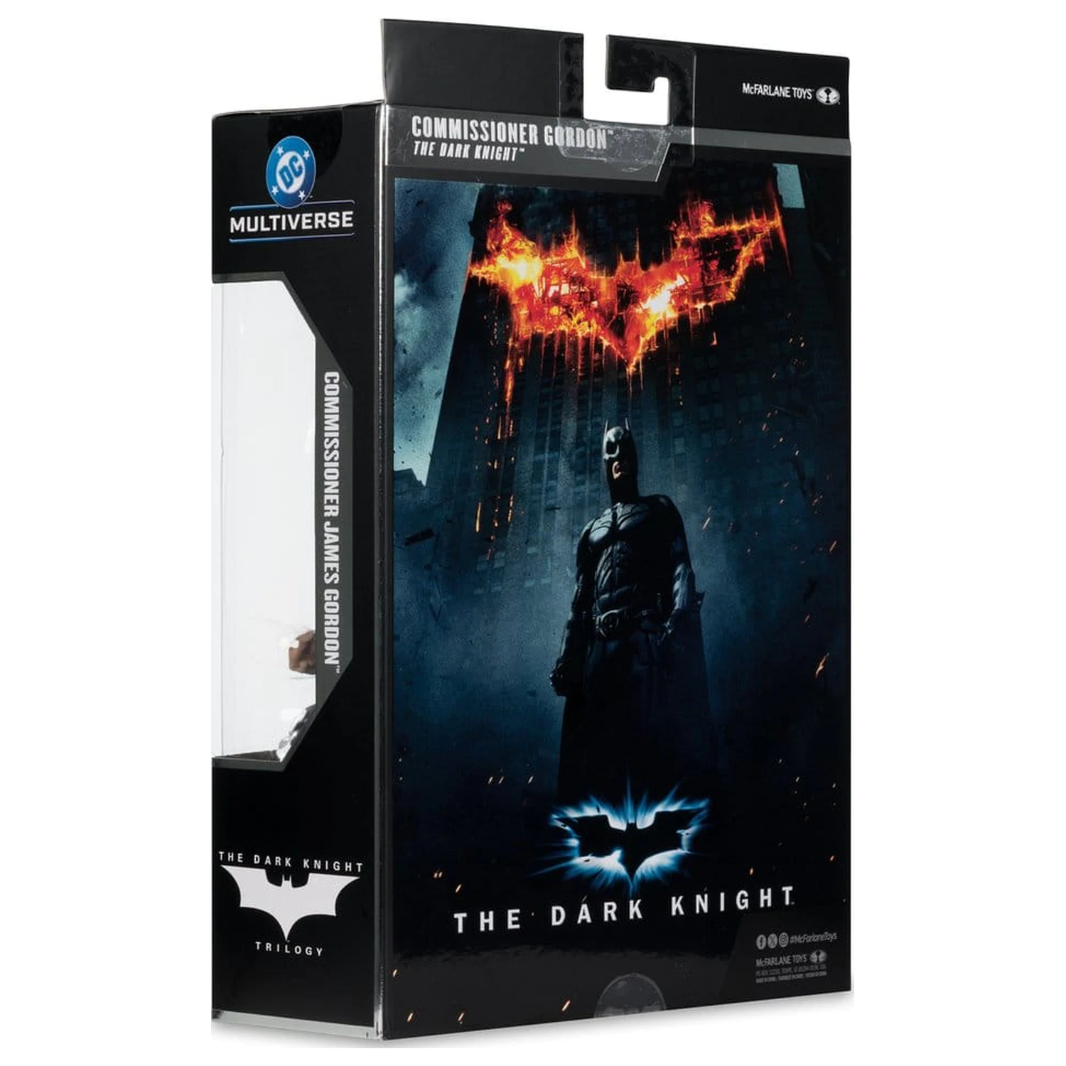 DC Multiverse Actionfigur Commissioner James Gordon (The Dark Knight Trilogy) Deluxe Theatrical Edition 18 cm Produktfoto
