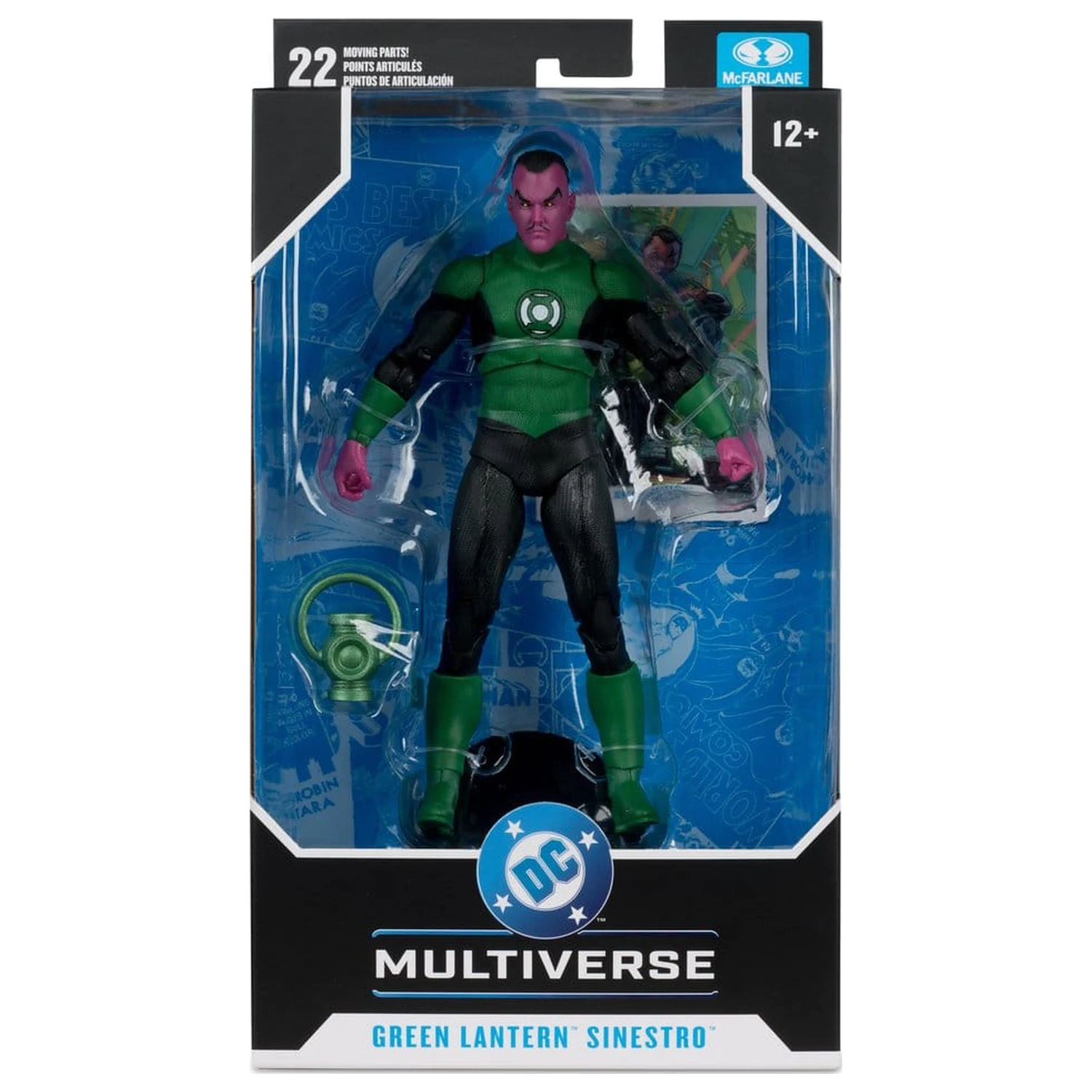 DC Multiverse Actionfigur Green Lantern Sinestro (Green Lantern Corps 1) 18 cm Produktfoto