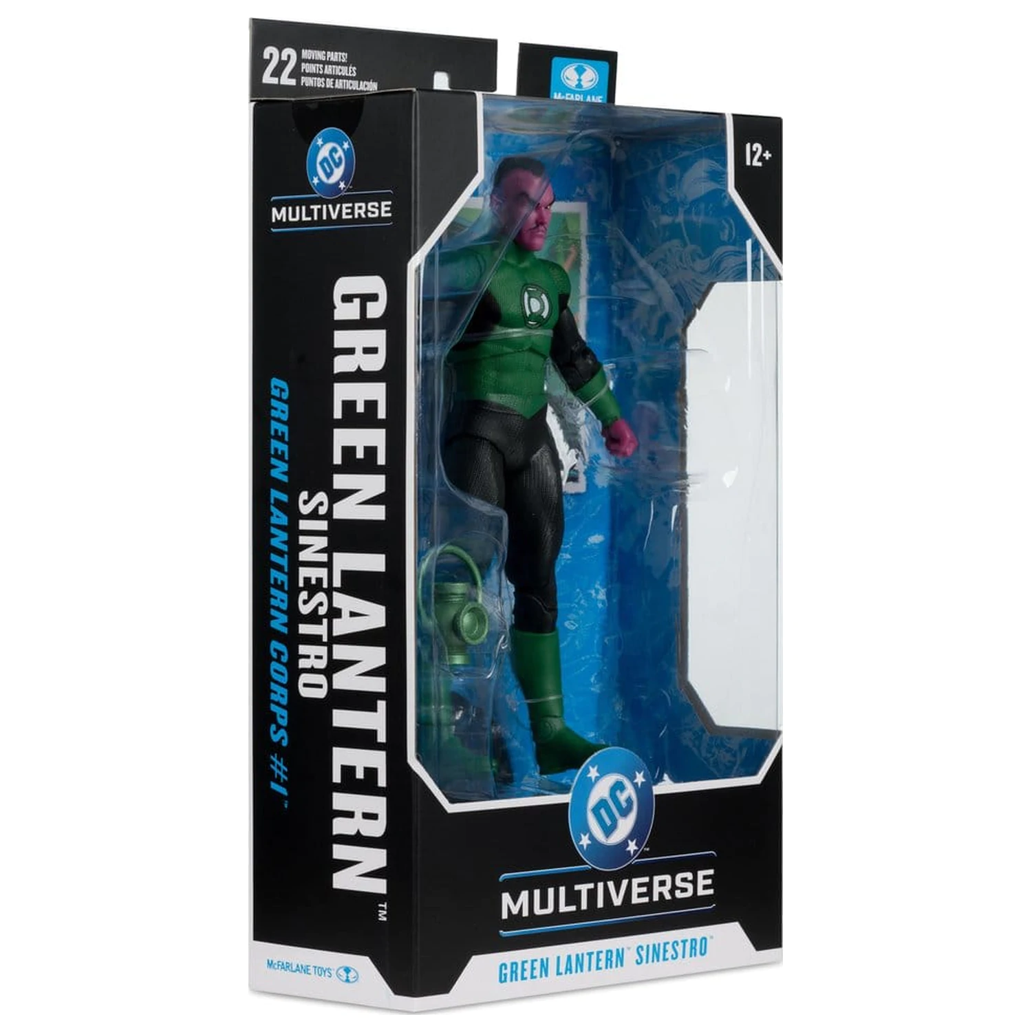 DC Multiverse Actionfigur Green Lantern Sinestro (Green Lantern Corps 1) 18 cm Produktfoto