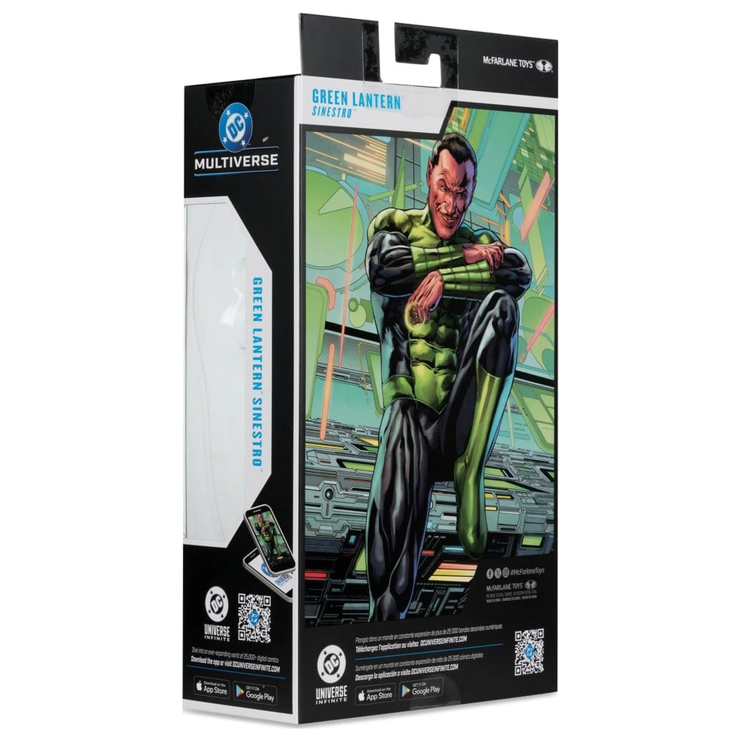 DC Multiverse Actionfigur Green Lantern Sinestro (Green Lantern Corps 1) 18 cm Produktfoto